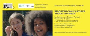 Incontro con l’artista Anouk Chambaz