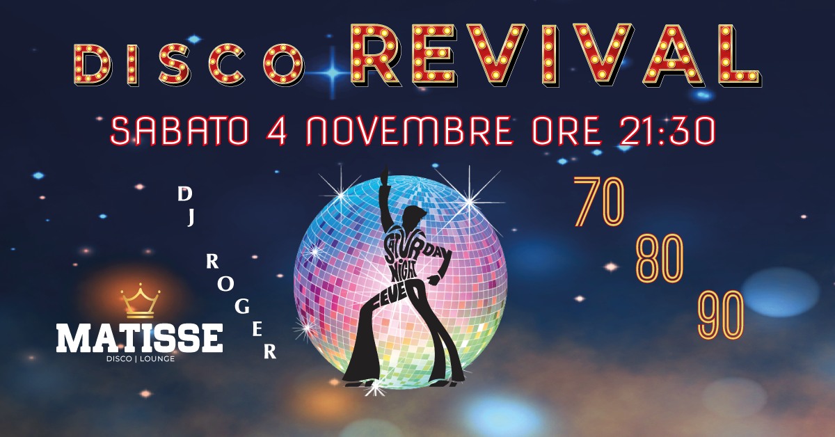 ✨Disco Revival '70, '80 ,'90✨ - ✨Disco Revival '70, '80 ,'90✨ - EventiFVG.it