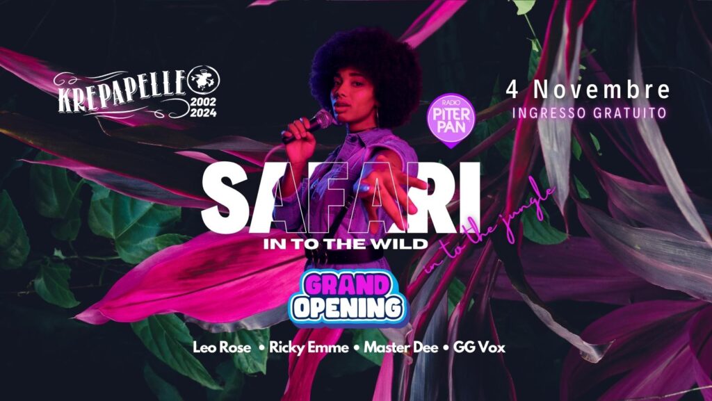 SAFARI ★ 4.11.23 - EventiFVG.it