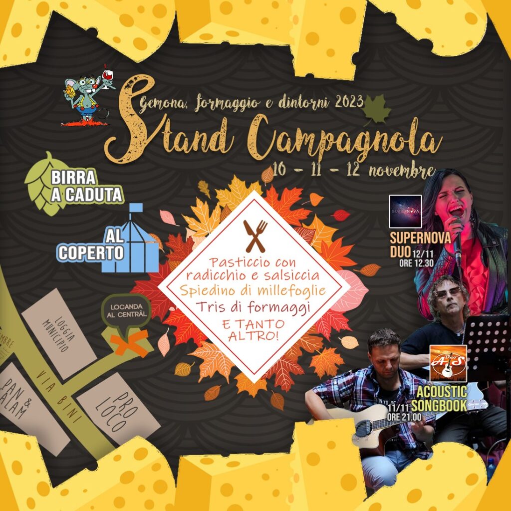 ACOUSTIC SONGBOOK DUO - 11 novembre - Gemona formaggio e dintorni - EventiFVG.it