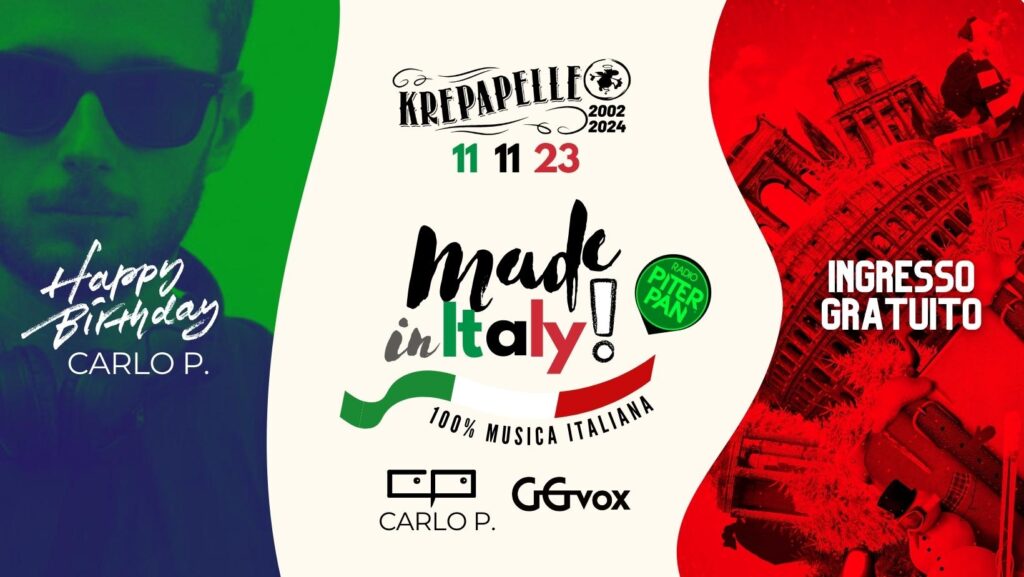 MADE IN ITALY 🇮🇹 11.11.23 - EventiFVG.it