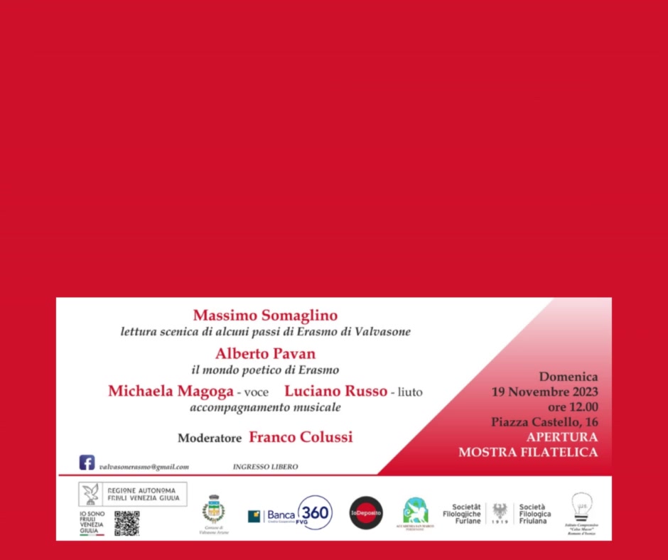 Musica e versi sulle tracce di Erasmo di Valvason - Musica e versi sulle tracce di Erasmo di Valvason - EventiFVG.it