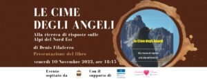 Presentazione del libro “Le cime degli angeli” di Denis Filaferro