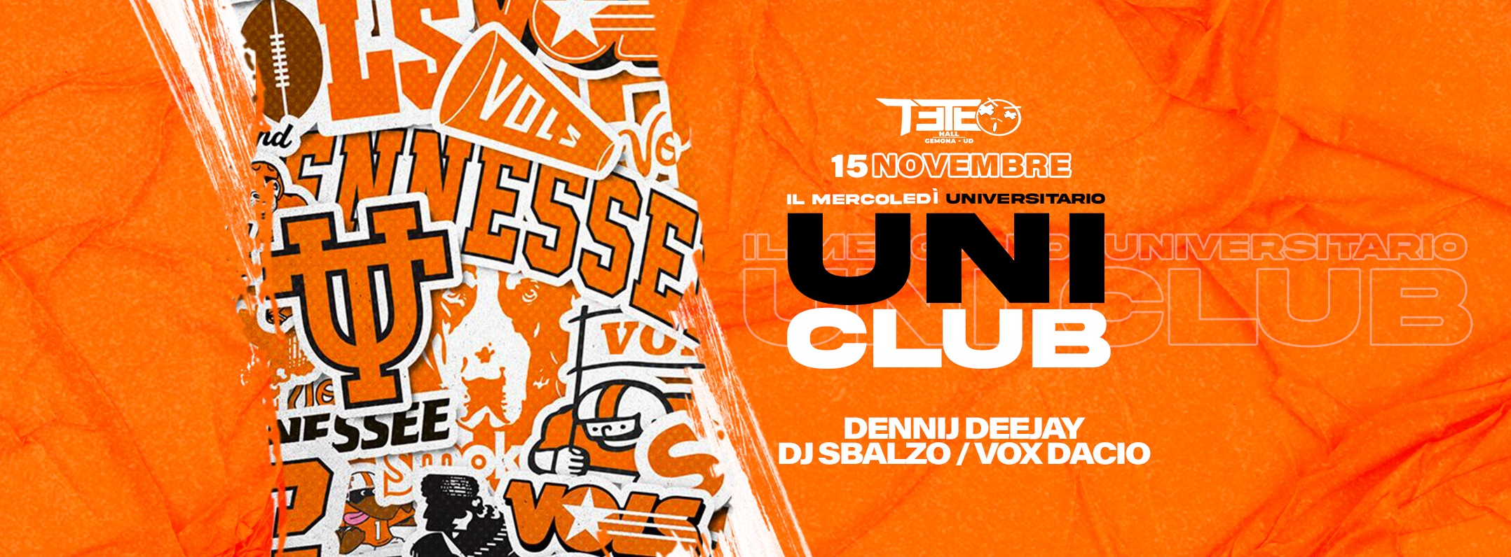 UNI CLUB - Mercoledì Universitario a Gemona - 15.11.2023 - EventiFVG.it