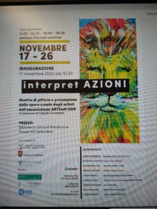 Inaugurazione mostra di pittura “interpret AZIONI”