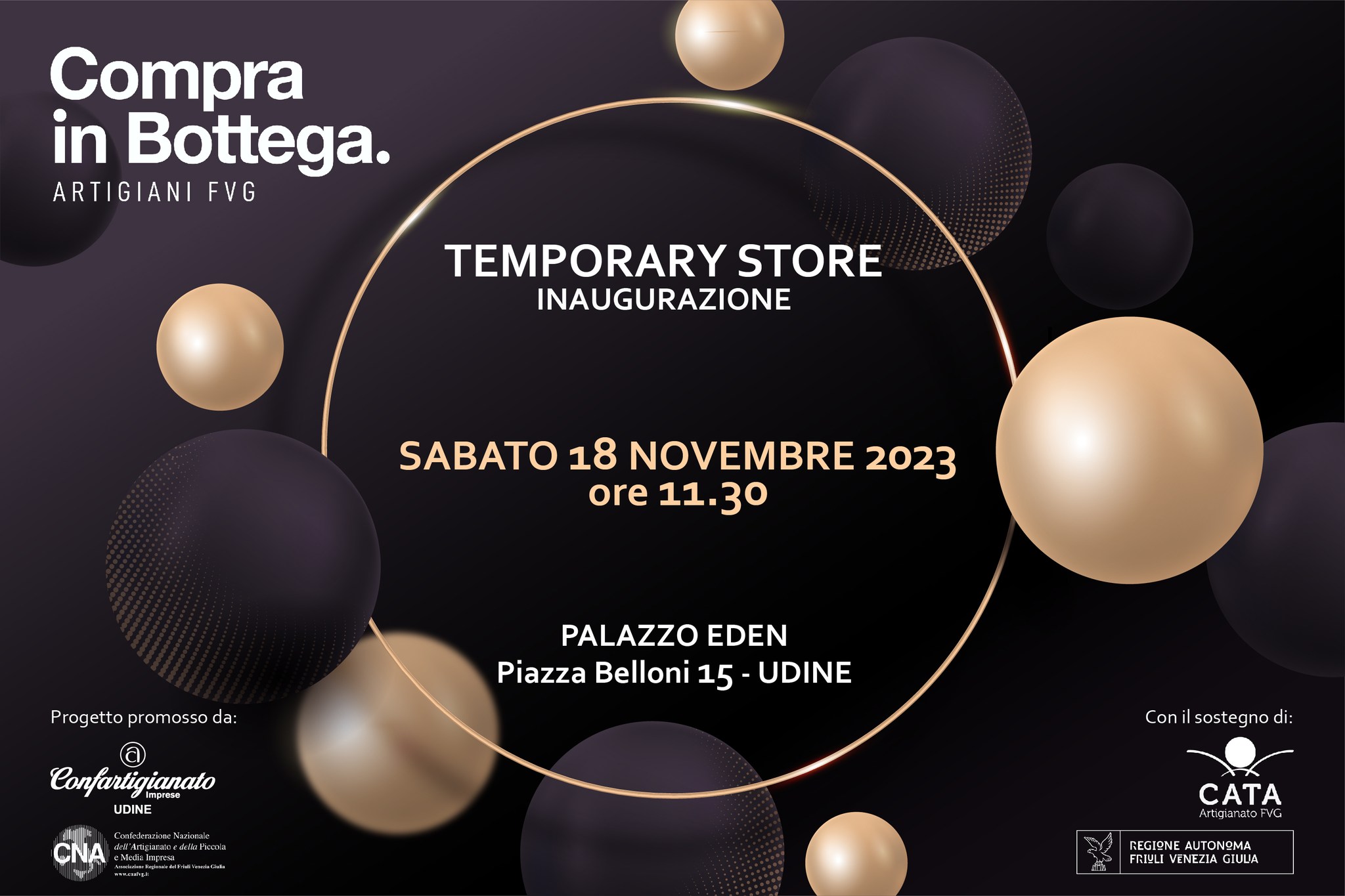 Inaugurazione Compra in Bottega 🎄 2023 - EventiFVG.it