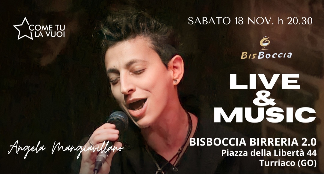 Angela Mangiavillano _ Live & Music - Angela Mangiavillano _ Live & Music - EventiFVG.it