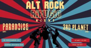 ALT ROCK //// RIFUGIO //// — >> PARANOISE & 3RD PLANET <<---