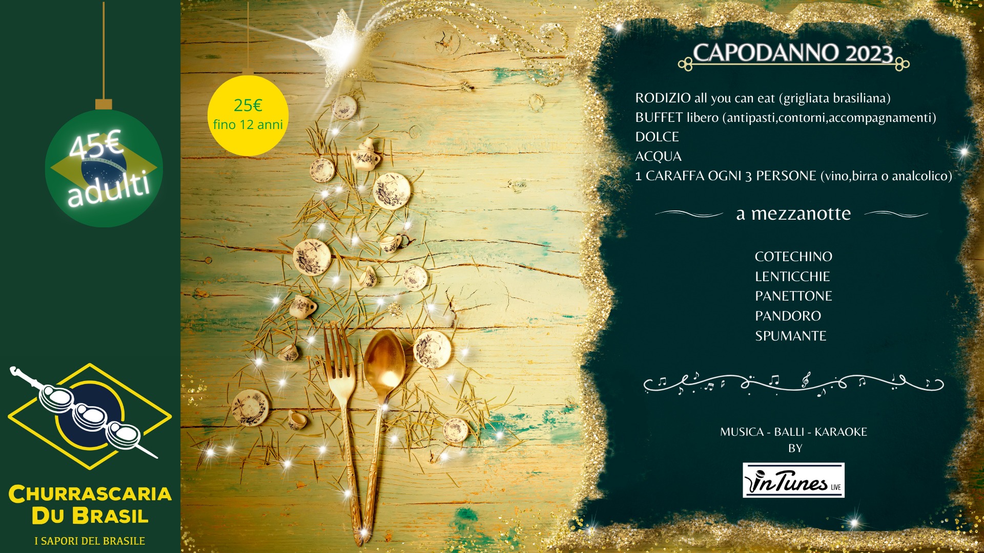 CAPODANNO 2023 @ CHURRASCARIA DU BRASIL Pesek