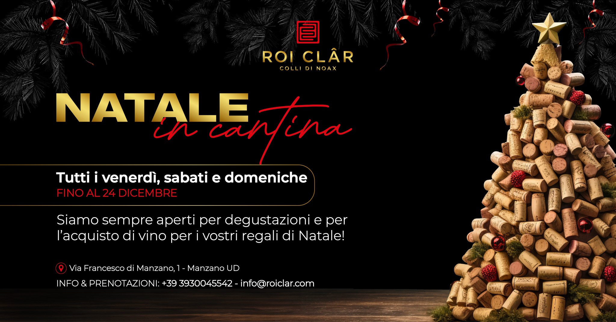 Roi Clâr - Natale In Cantina - EventiFVG.it
