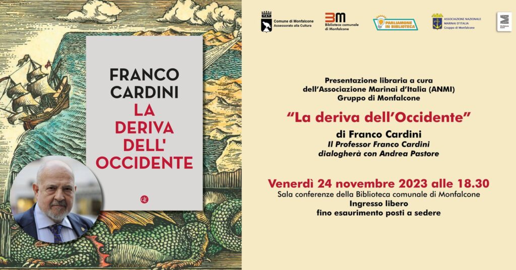 Franco Cardini presenta "La deriva dell'Occidente" - EventiFVG.it