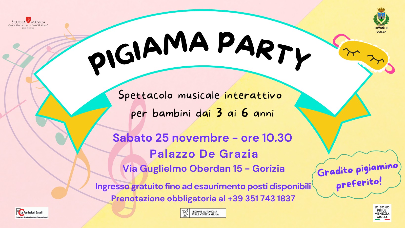 🎼🎶 PIGIAMA PARTY 🎼🎶 - EventiFVG.it