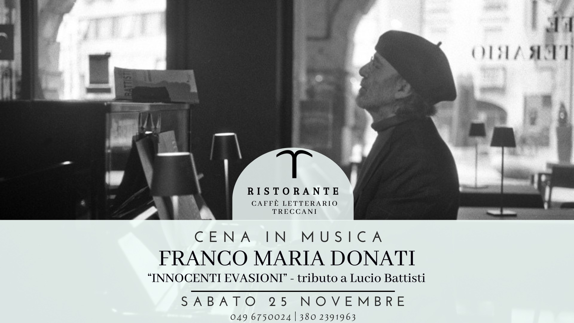 Cena in Musica | FRANCO MARIA DONATI - EventiFVG.it