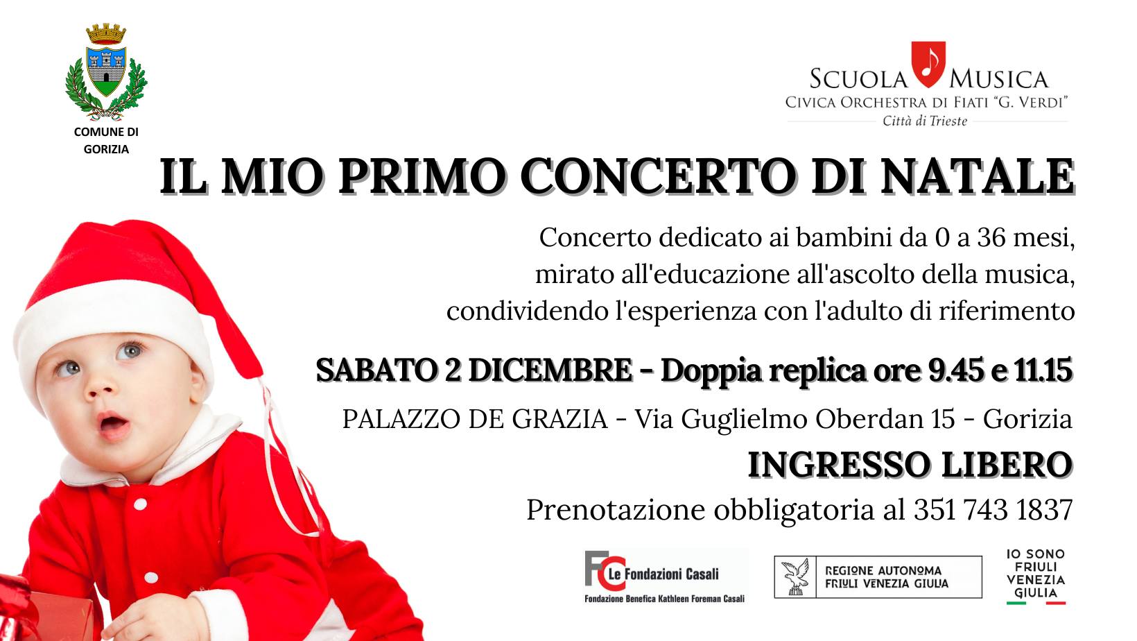 🎼🎅 Il mio primo concerto di Natale 🎶 - EventiFVG.it