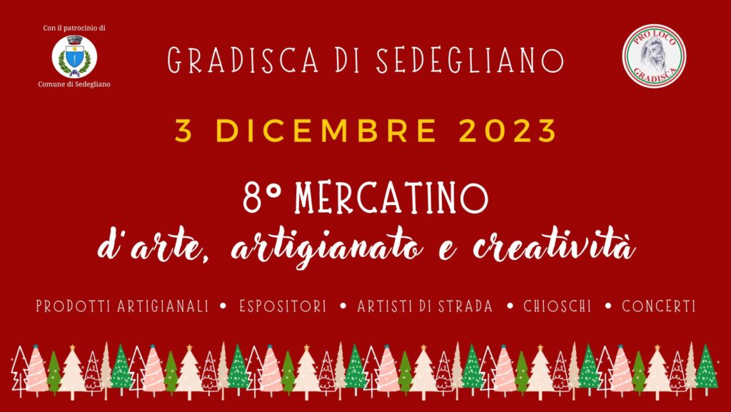 8° MERCATINO D'ARTE, ARTIGIANATO E CREATIVITÀ - EventiFVG.it