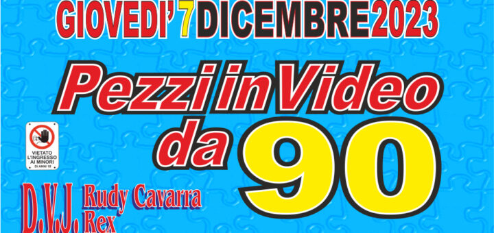 Pezzi In Video Da 90 | RUDY CAVARRA & REX |