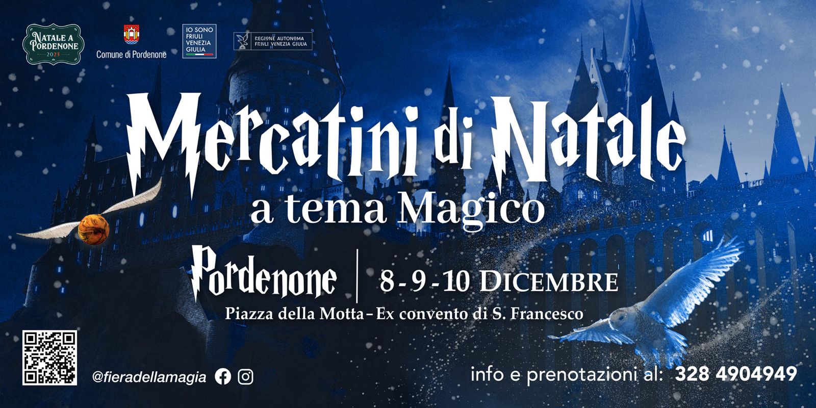 Mercatini di Natale a Tema Magico - Pordenone - EventiFVG.it