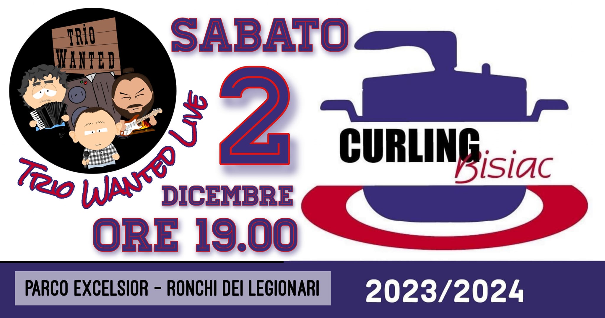 Trio Wanted Live @ Giardino di Natale a Ronchi - Trio Wanted Live @ Giardino di Natale a Ronchi - EventiFVG.it