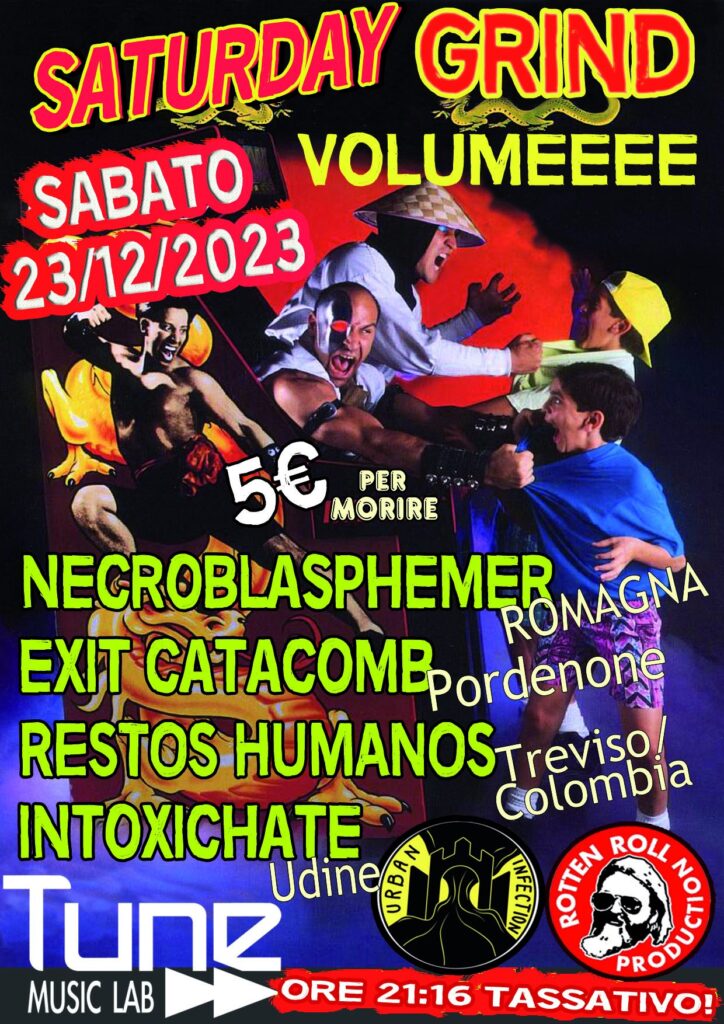 SATURDAY GRIND VOLUMEEEE - EventiFVG.it