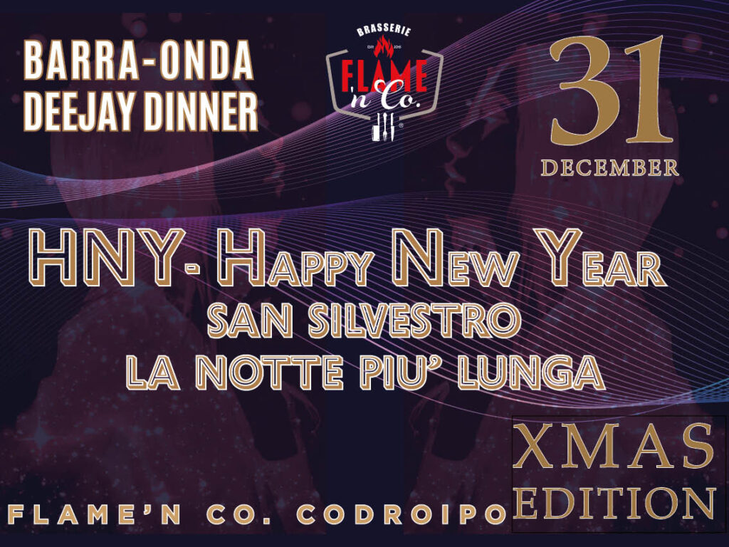 LA FESTA DI FINE ANNO: HNY- HAPPY NEW YEAR