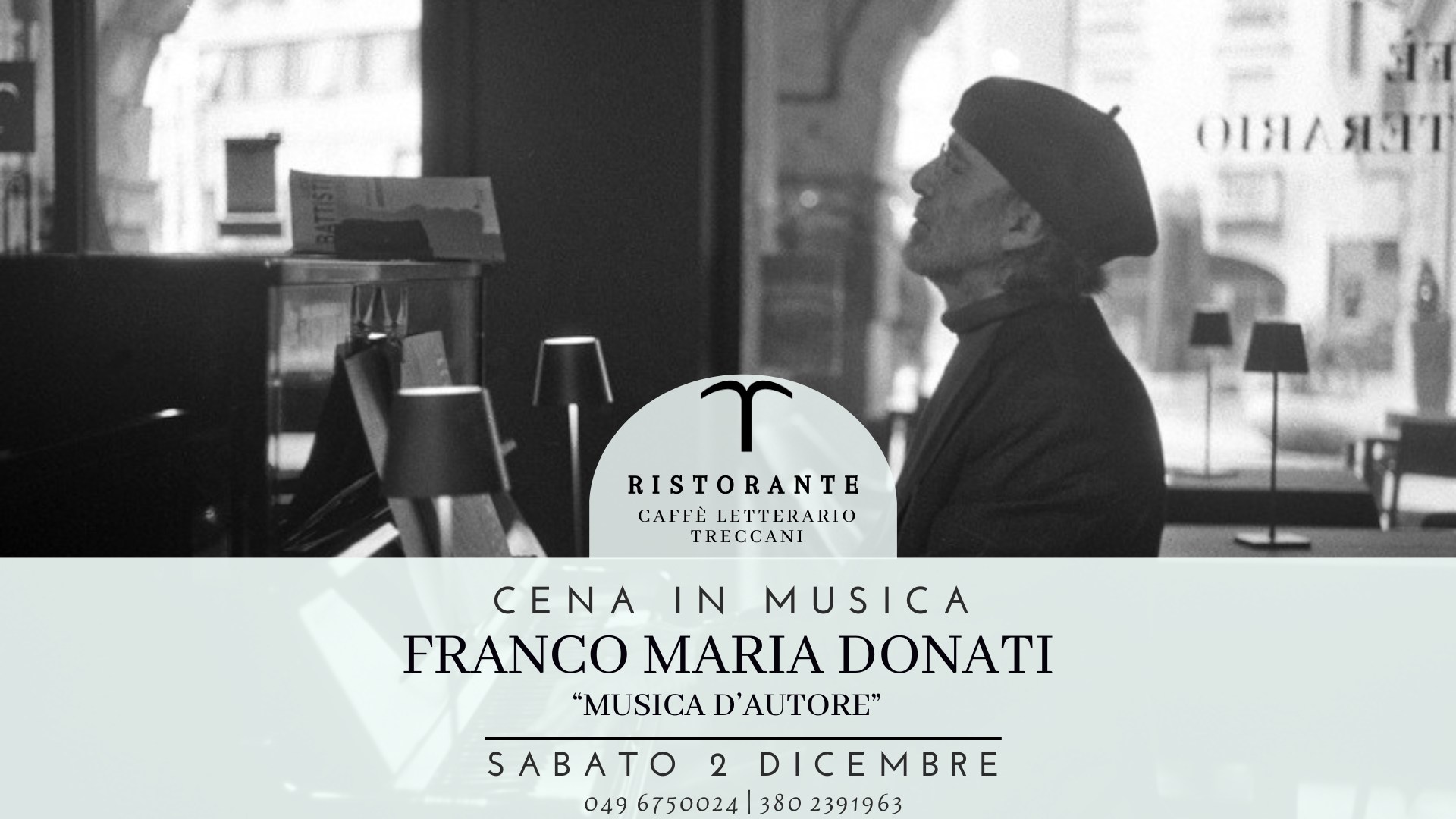 Cena in Musica | FRANCO MARIA DONATI - Cena in Musica | FRANCO MARIA DONATI - EventiFVG.it