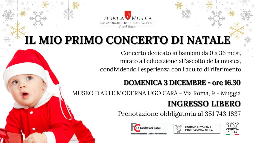 🎼🎅IL MIO PRIMO CONCERTO DI NATALE 🎶 - 🎼🎅IL MIO PRIMO CONCERTO DI NATALE 🎶 - EventiFVG.it