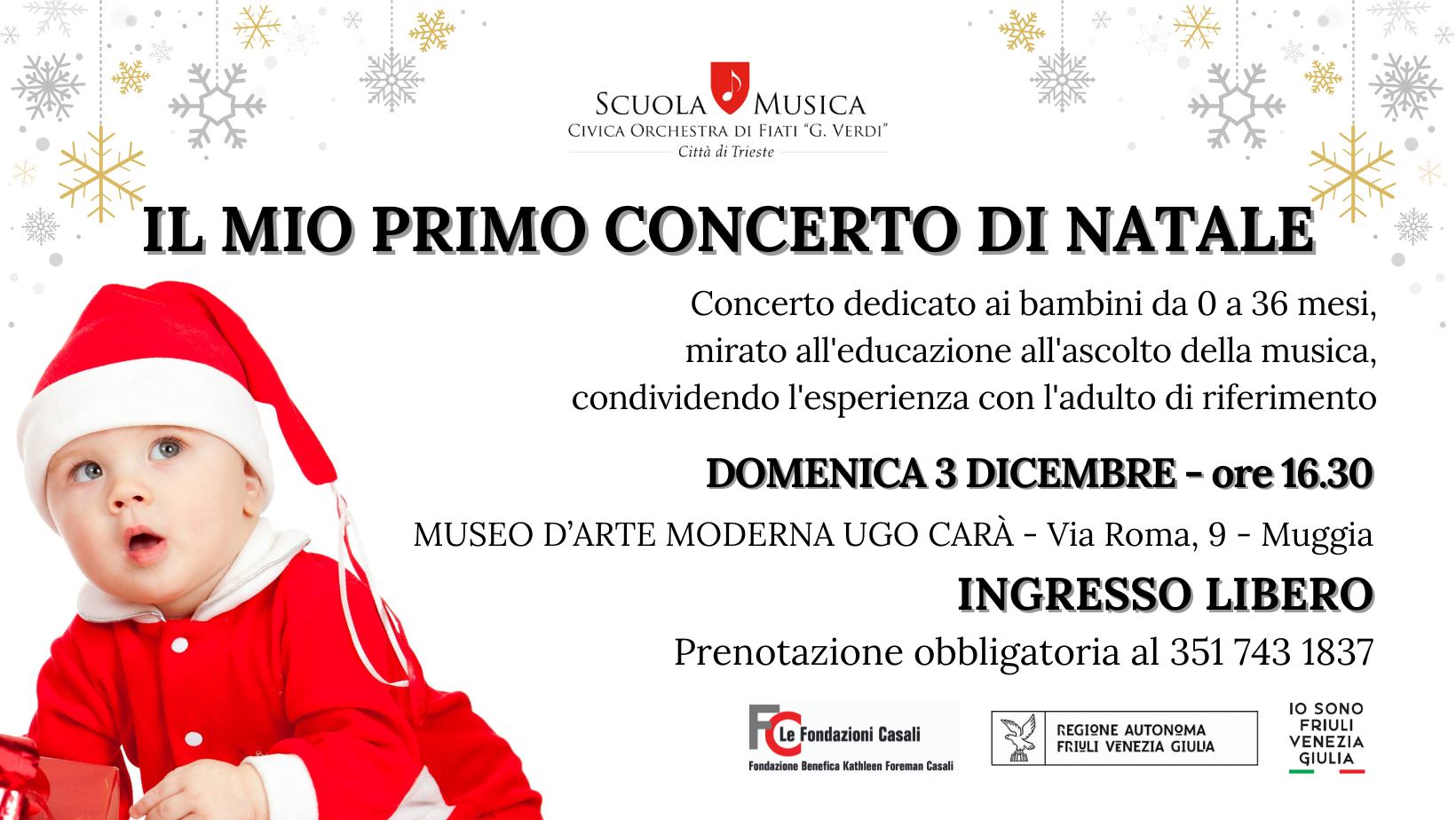🎼🎅IL MIO PRIMO CONCERTO DI NATALE 🎶 - 🎼🎅IL MIO PRIMO CONCERTO DI NATALE 🎶 - EventiFVG.it
