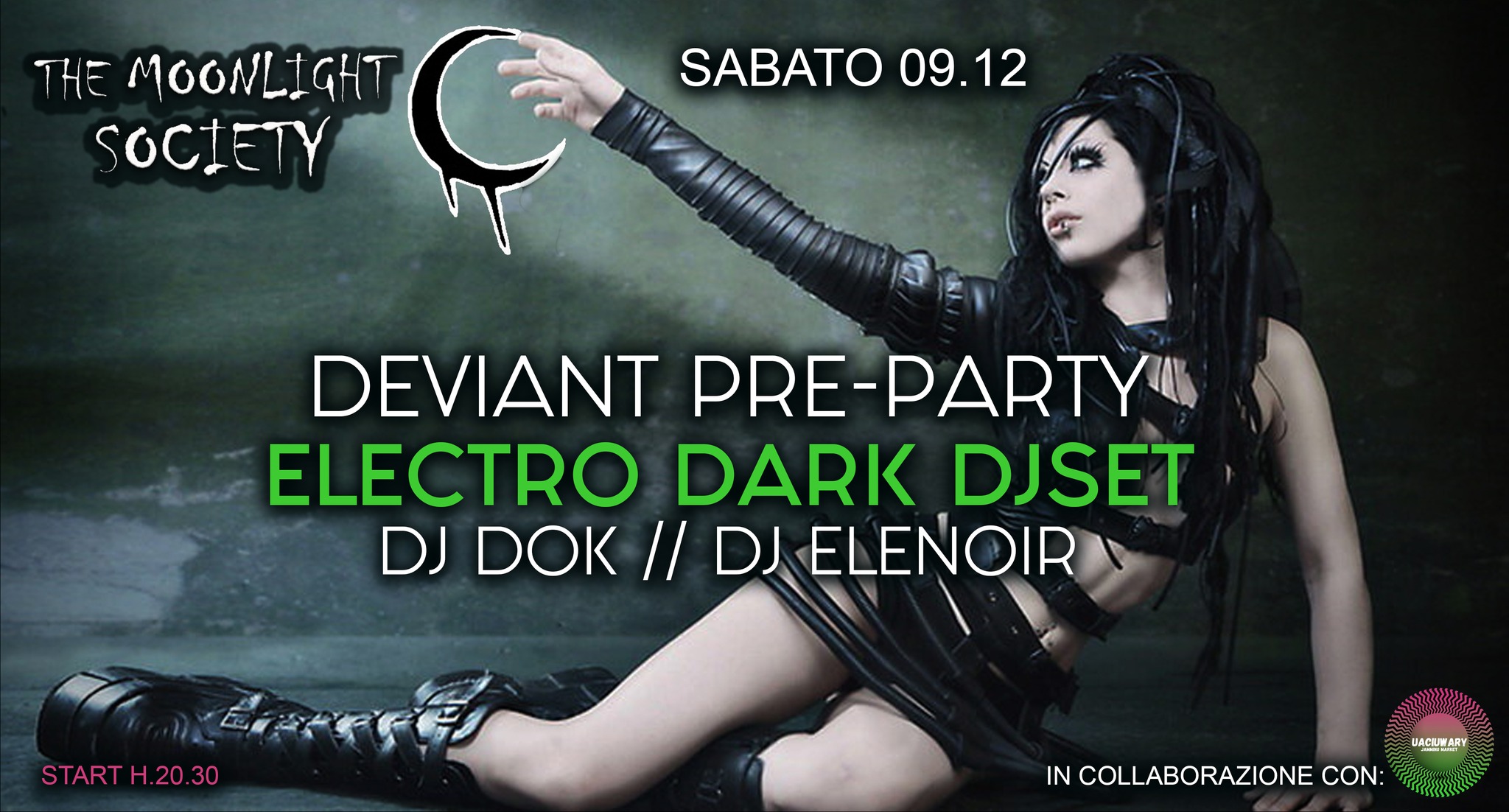 THE MOONLIGHT SOCIETY - DEVIANT PRE-PARTY - EventiFVG.it