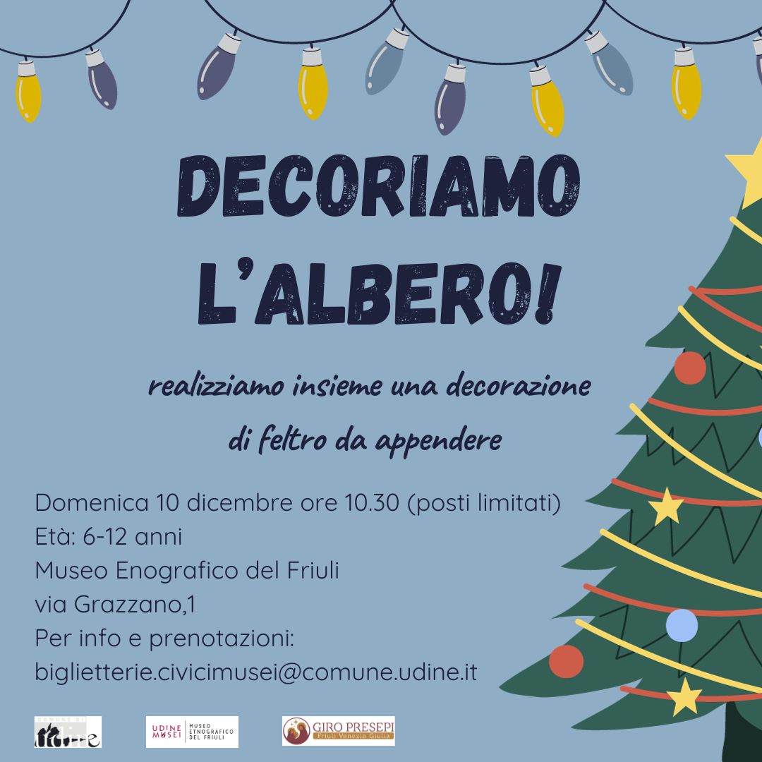 Decoriamo l'albero! - EventiFVG.it