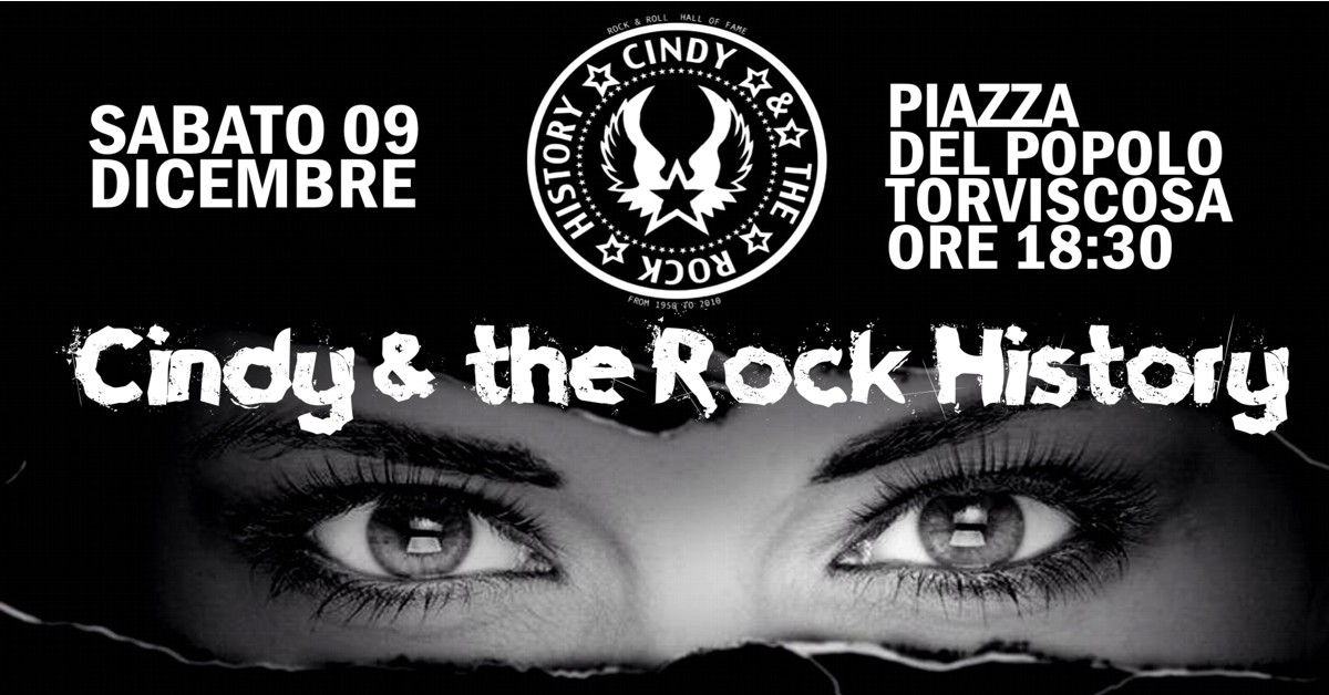 Cindy & the rock history a Tutti in festa a Torviscosa - Cindy & the rock history a Tutti in festa a Torviscosa - EventiFVG.it