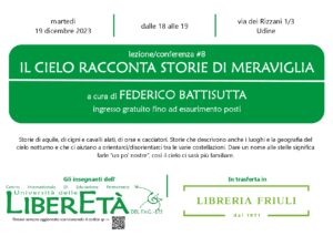 Conferenza IL CIELO RACCONTA STORIE DI MERAVIGLIA