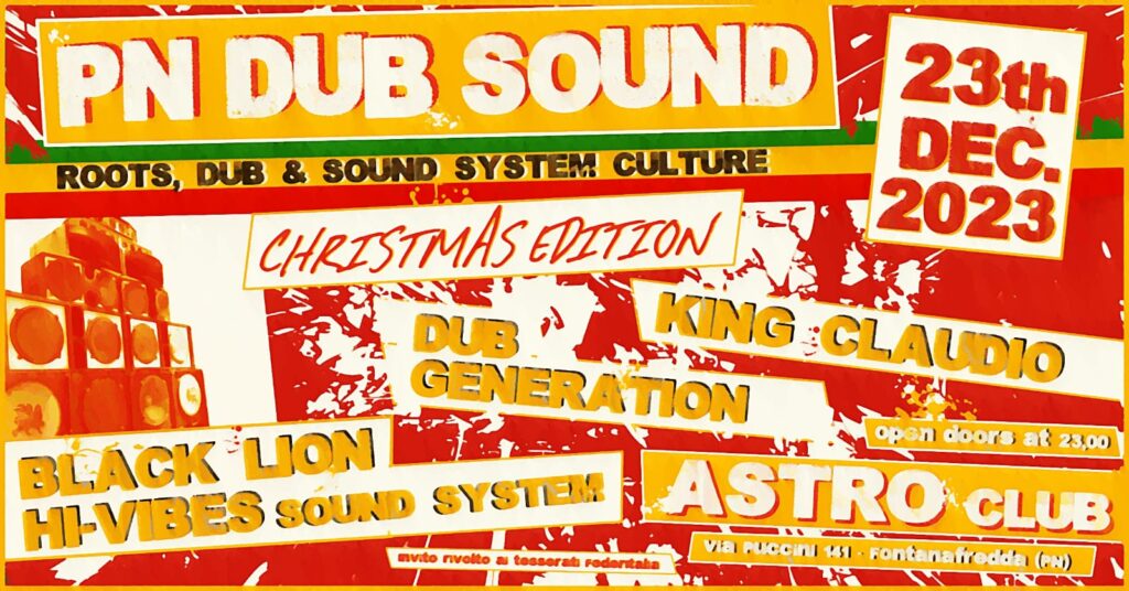 PN DUB SOUND - CHRISTMAS EDITION - EventiFVG.it