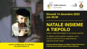 “NATALE INSIEME A TIEPOLO”. Letture, canti ed immagini in una serata speciale.