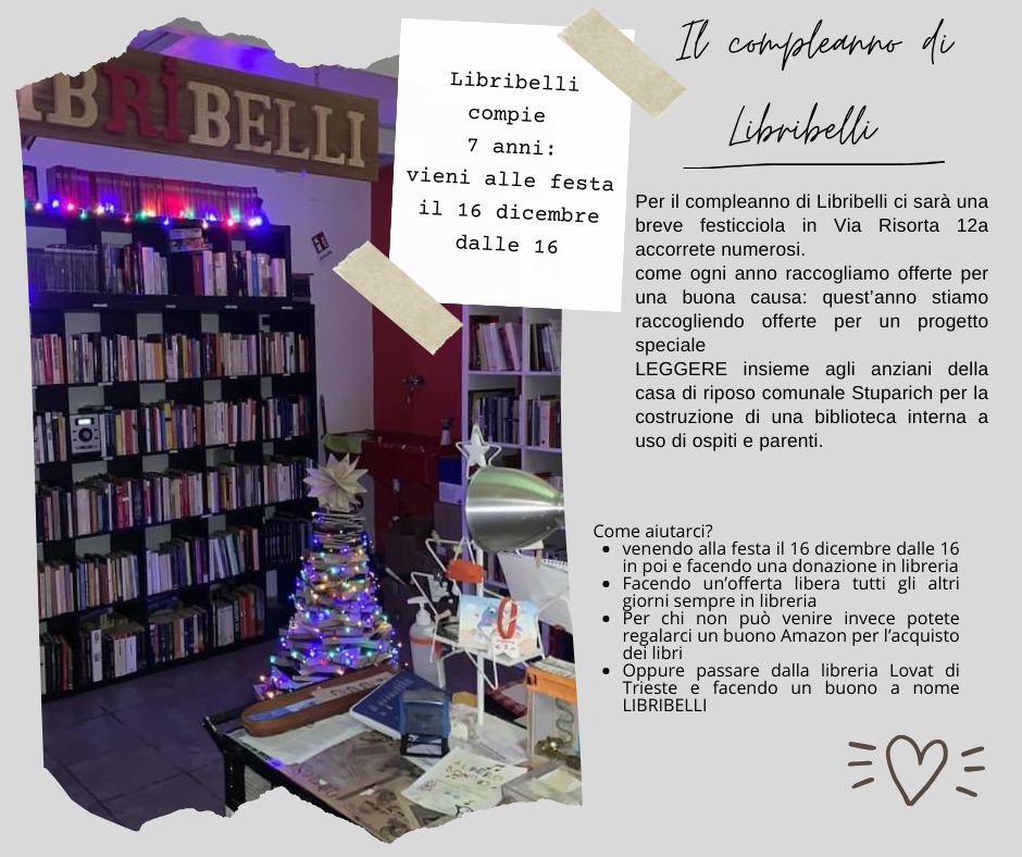 Compleanno di Libribelli - EventiFVG.it