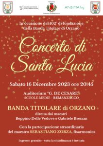 🎶 Concerto di Santa Lucia 🎶