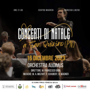 L’orchestra AUDiMuS in concerto a San Quirino (PN)