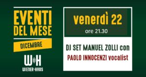 CENA SPETTACOLO con Manuel Zolli & Paolo Innocenzi @ Tavagnacco