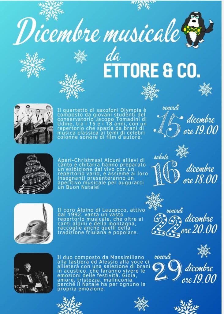 serate musicali da Ettore&co - serate musicali da Ettore&co - EventiFVG.it