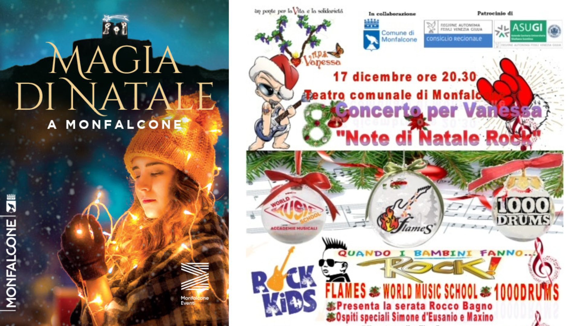 Concerto per Vanessa - Note di Natale Rock - EventiFVG.it