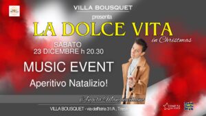“LA DOLCE VITA in Christmas” _ Aperitivo Natalizio! – Angela Mangiavillano