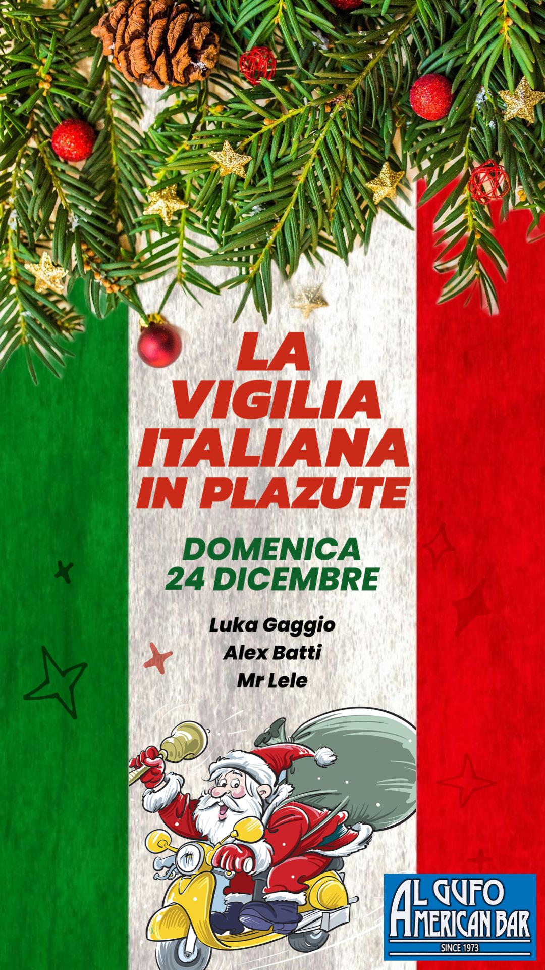 ★★ LA VIGILIA DI NATALE ITALIANA IN PIAZZETTA★★
