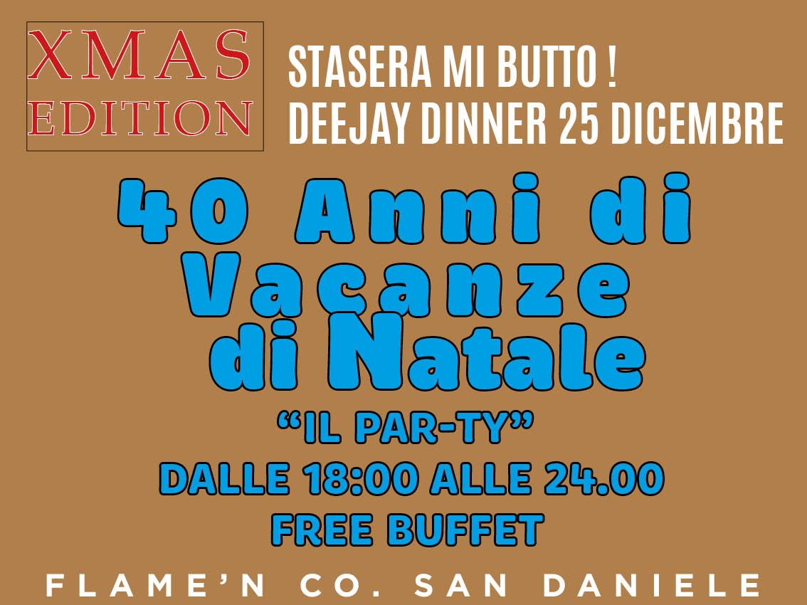LA FESTA DI NATALE A SAN DANIELE LA FESTA DI NATALE A SAN DANIELE