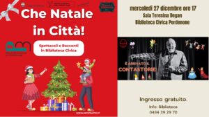 CHE NATALE IN CITTÀ! Ortoteatro presenta È ARRIVATO IL CONTASTORIE