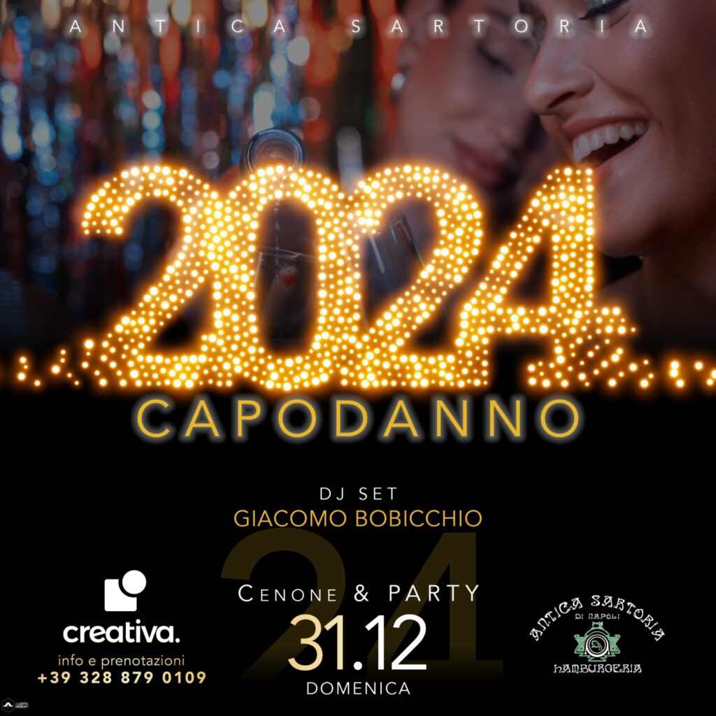 Capodanno 2024 ⭐️ Antica Sartoria & Creativa - EventiFVG.it