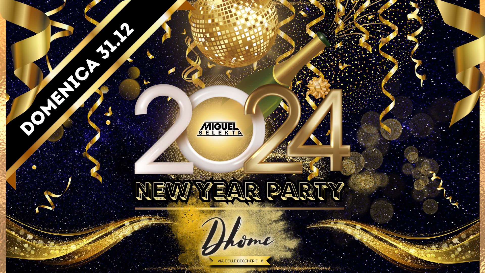 NEW YEAR PARTY 🎇 DHOME - EventiFVG.it