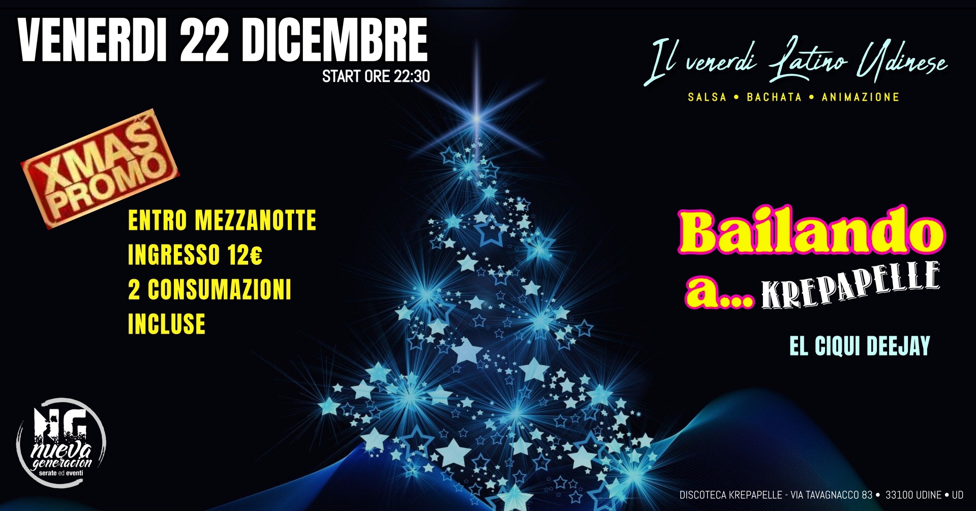 Bailando a Krepapelle XMAS Night