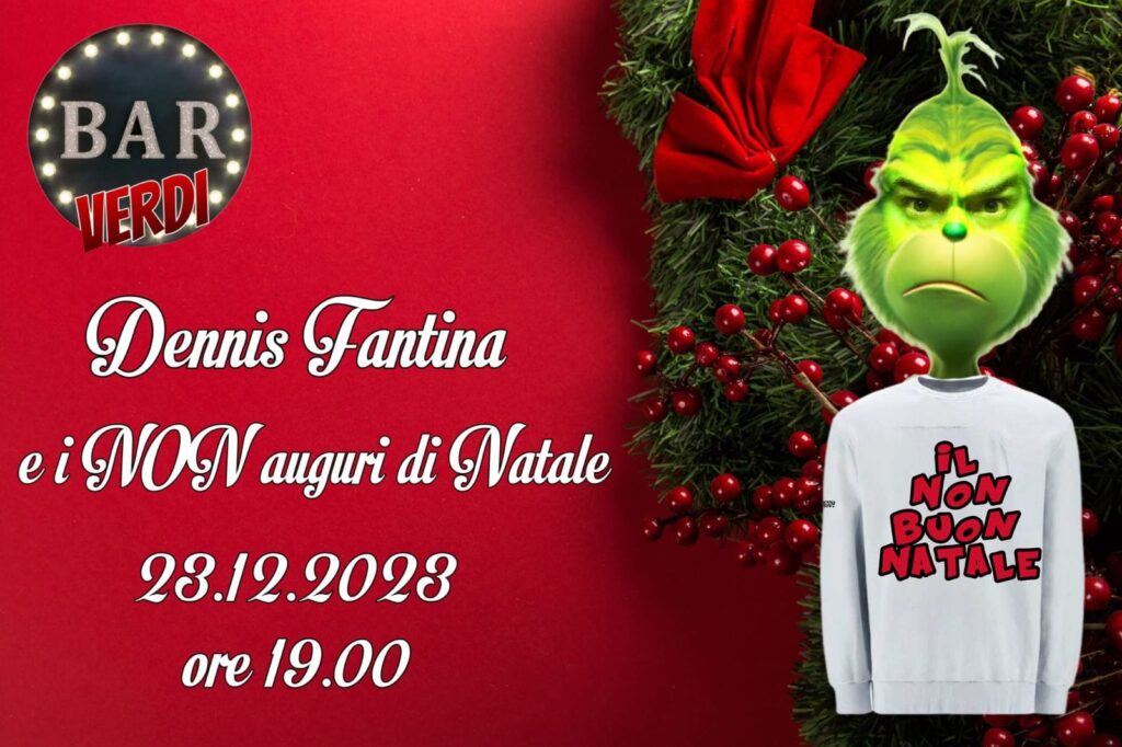 Dennis Fantina e i NON auguri di Natale - Dennis Fantina e i NON auguri di Natale - EventiFVG.it