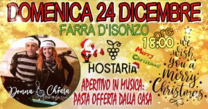 VIGILIA DI NATALE CON DONNA & CHIARA