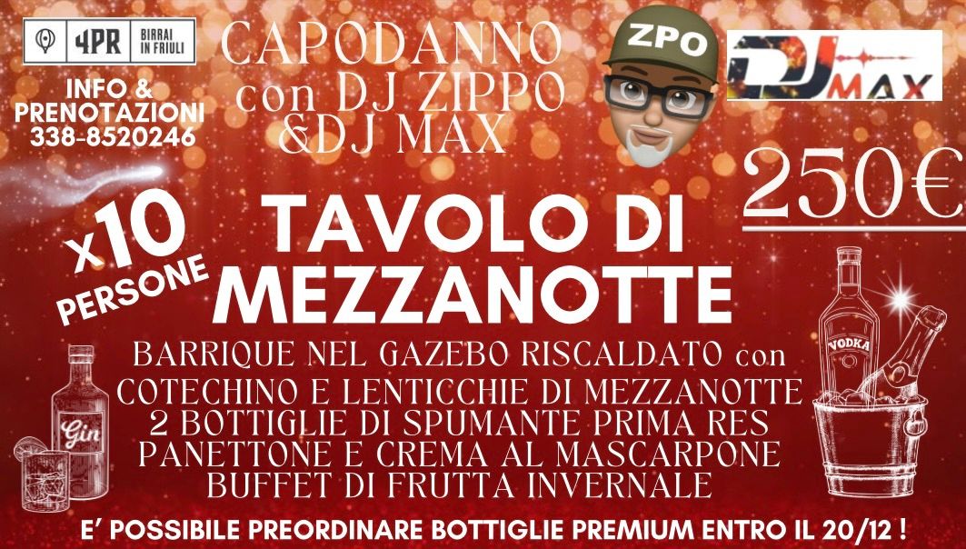 Veglione di San Silvestro - Veglione di San Silvestro - EventiFVG.it
