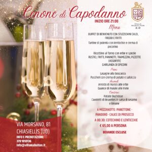 Cenone di Capodanno @ Villa Mabulton 2.0